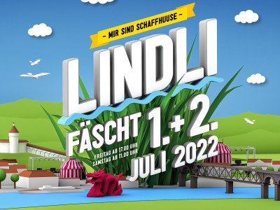 Flyer «Lindli Fäscht Afterparty» – DJ Luciano, Rocksteady, CutXact, Patrick Noize, Boom Di Ting